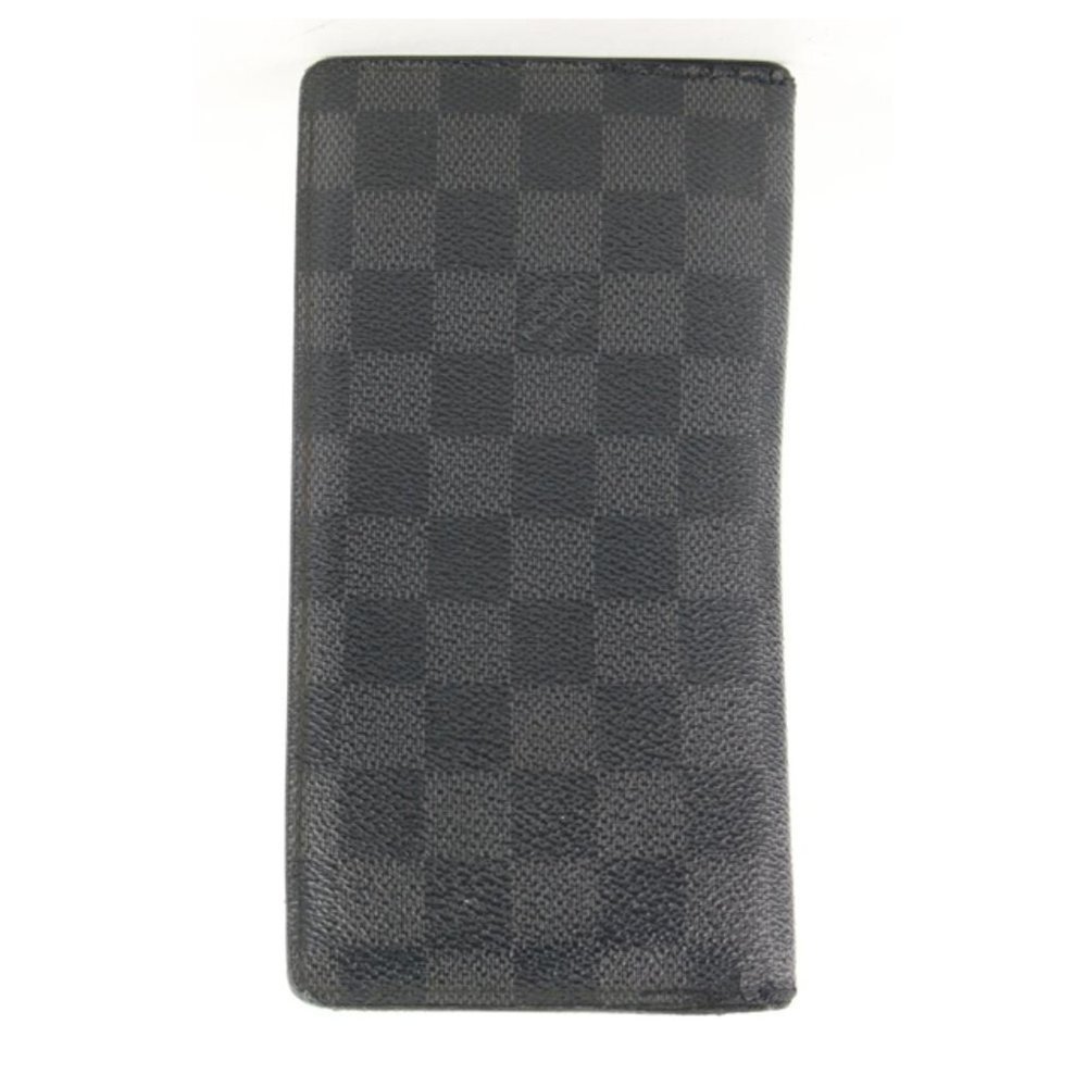 Louis Vuitton Damier Graphite Brazza Long Wallet